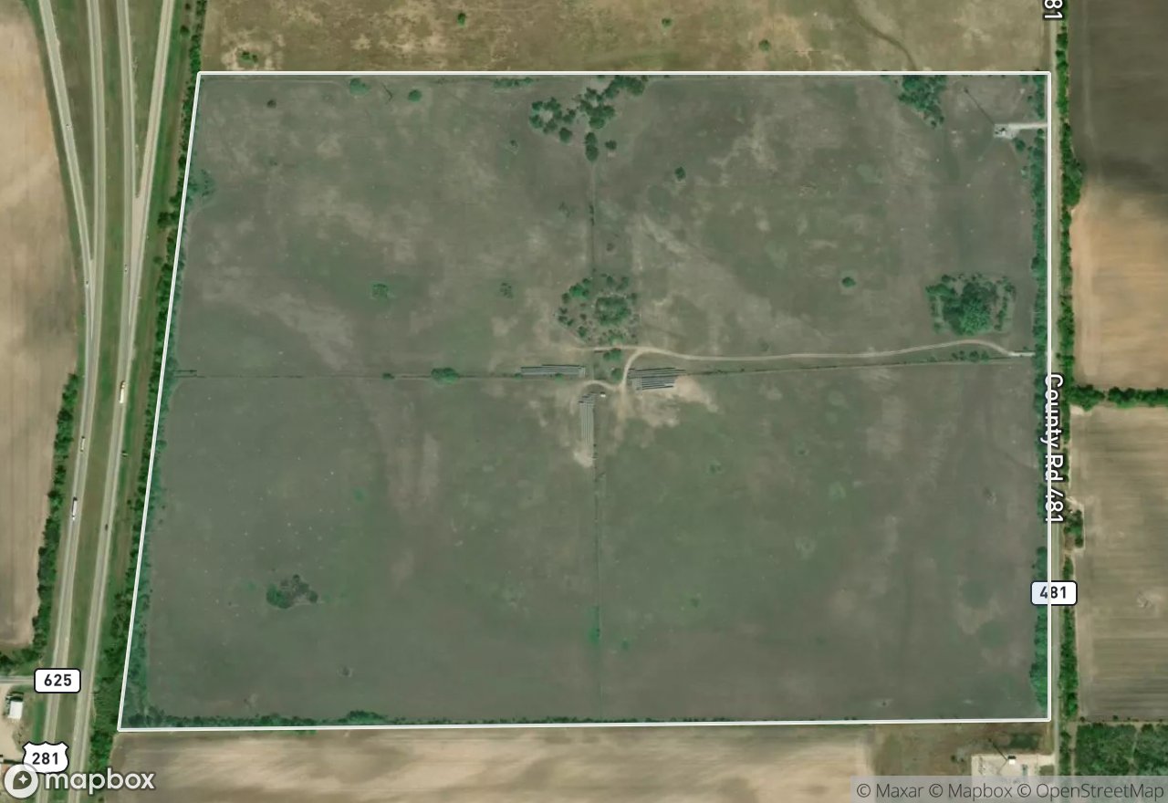 Satellite map of South Alice