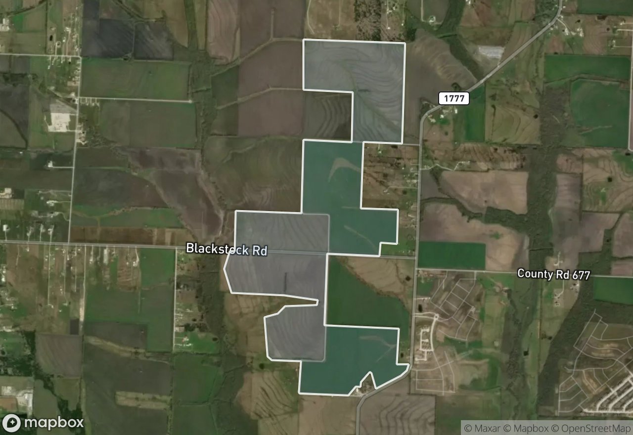 Satellite map of West Farm Road 1777