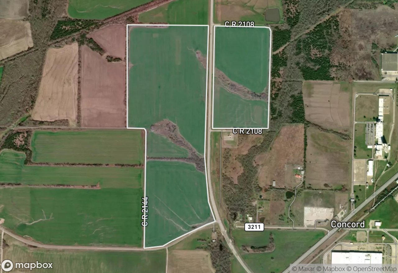 Satellite map of Black Branch