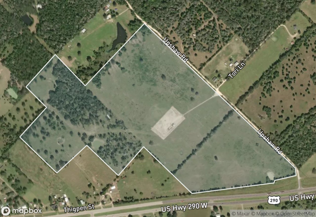 Satellite map of Carmine East
