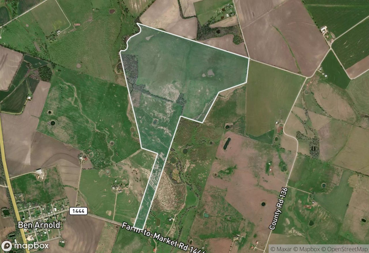 Satellite map of Ben Arnold