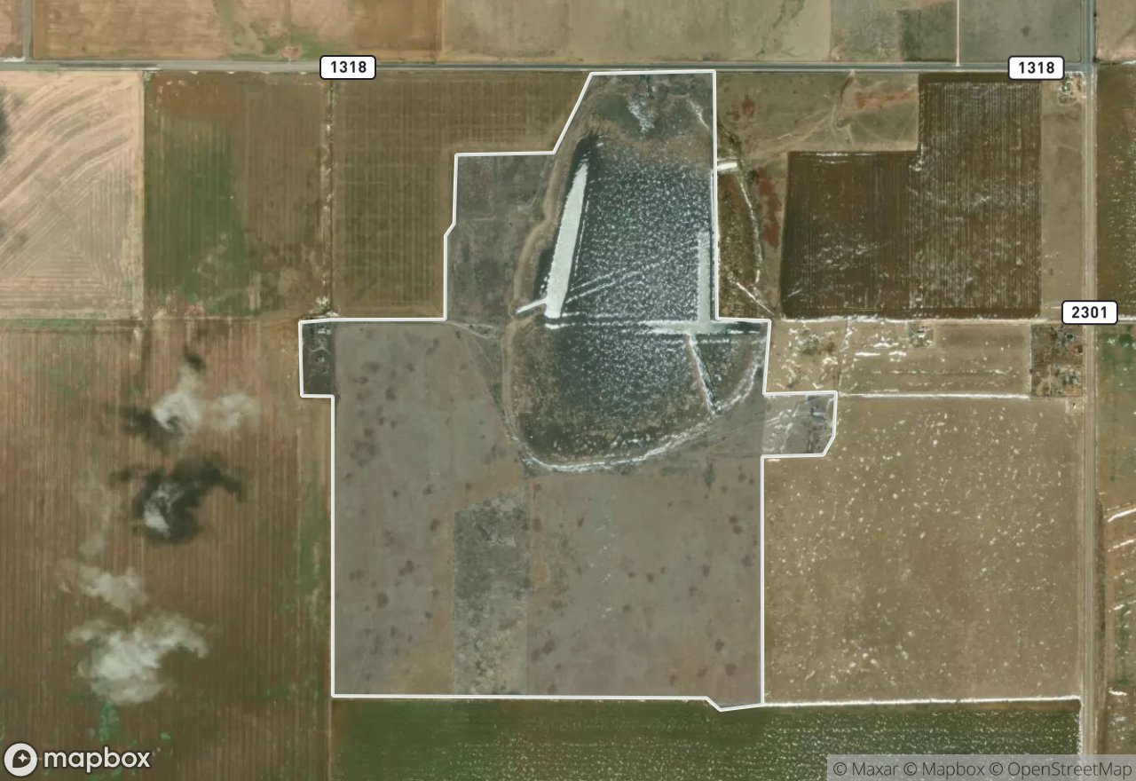 Satellite map of Cobb Farms