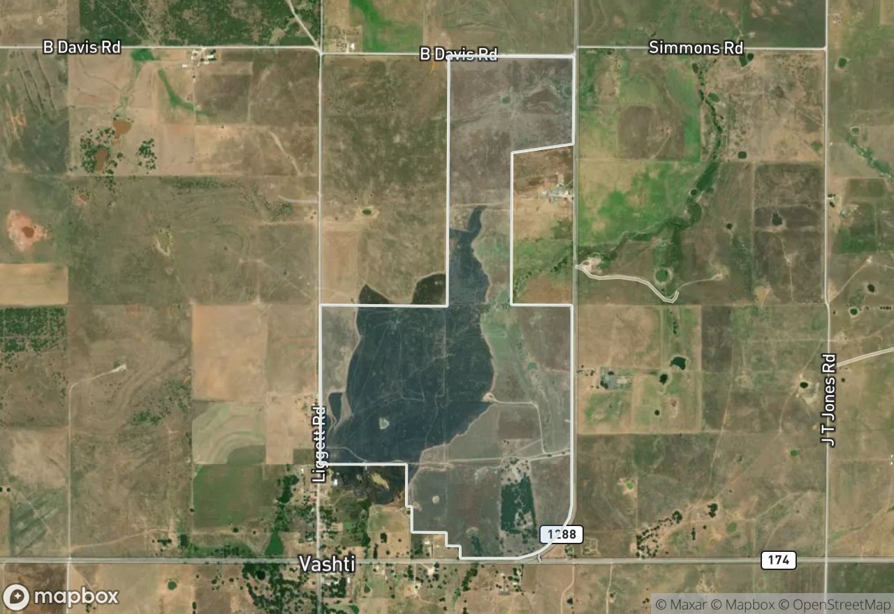 Satellite map of Home Place