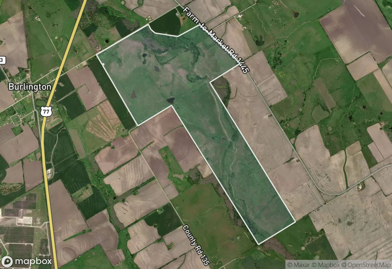Satellite map of Wild Wood Ranch