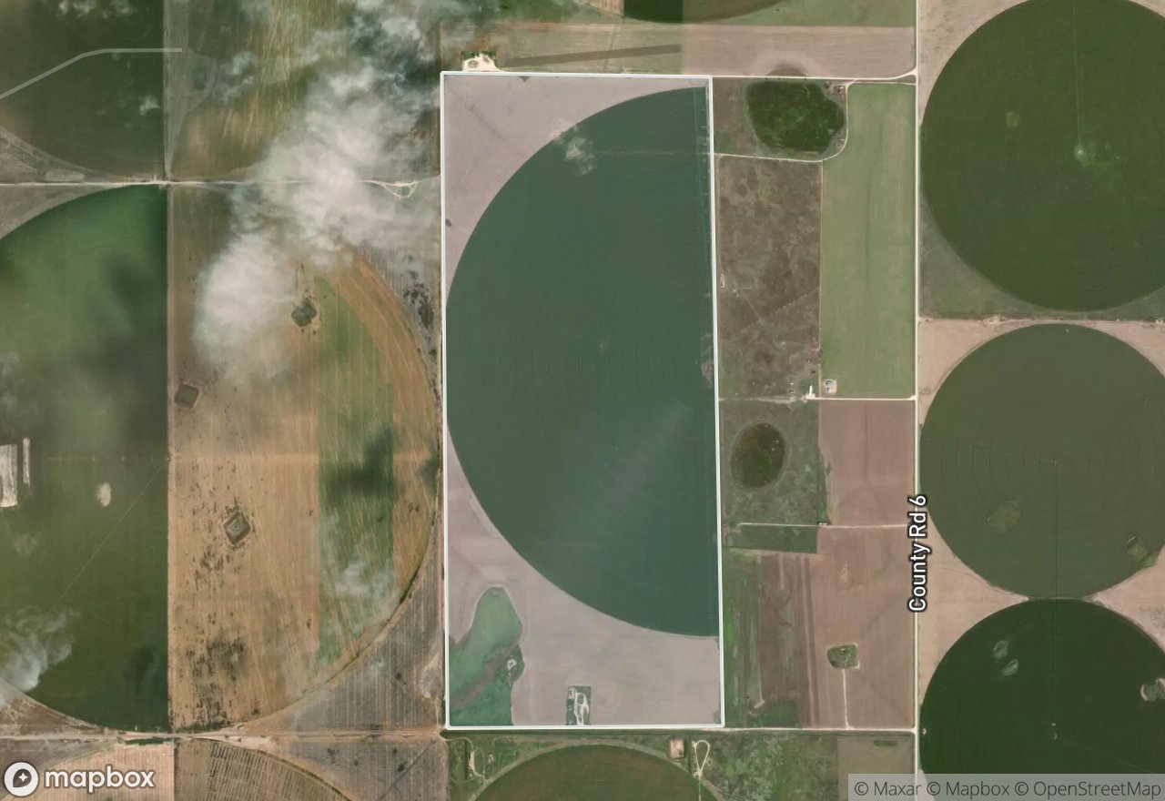 Satellite map of Correll
