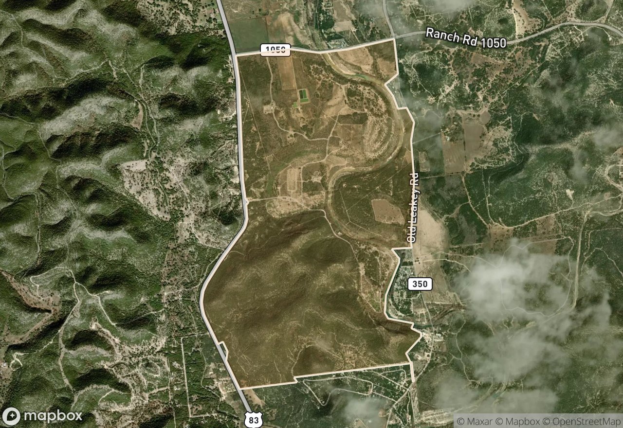 Satellite map of Garner SP